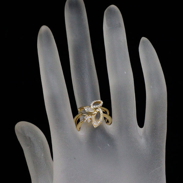 K18YG ダイヤモンド リング 0.40ct