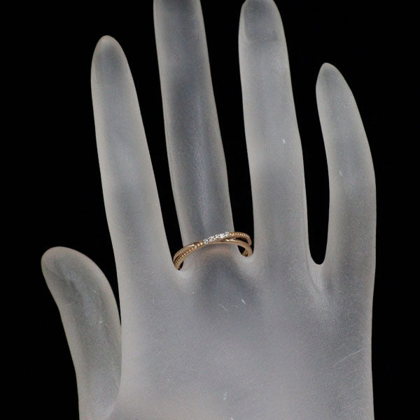 K18PG ダイヤモンド リング 0.05ct