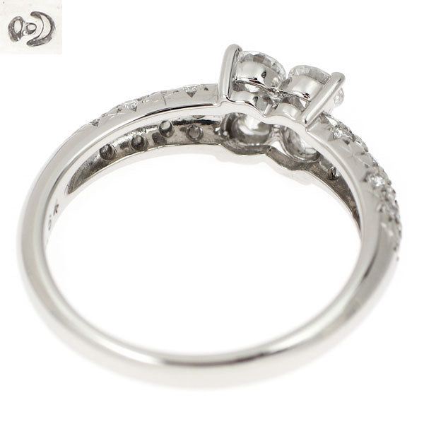田崎真珠 Pt900 ダイヤモンド リング 0.64ct