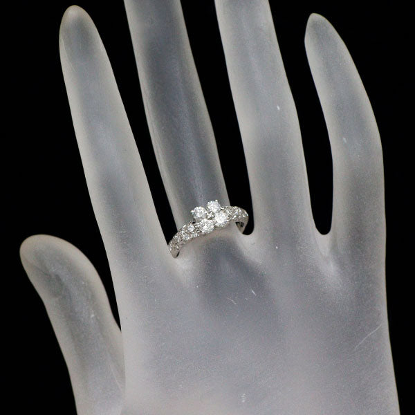 田崎真珠 Pt900 ダイヤモンド リング 0.64ct