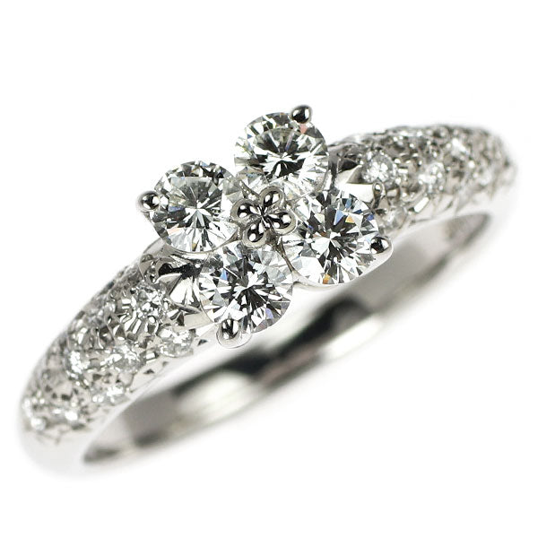 田崎真珠 Pt900 ダイヤモンド リング 0.64ct