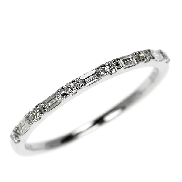Pt900 ダイヤモンド リング 0.20ct ハーフエタニティ