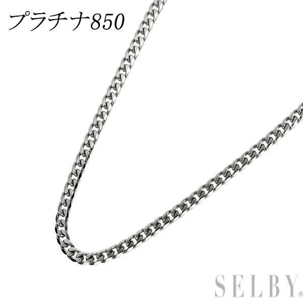Pt850 ネックレス 喜平 8面