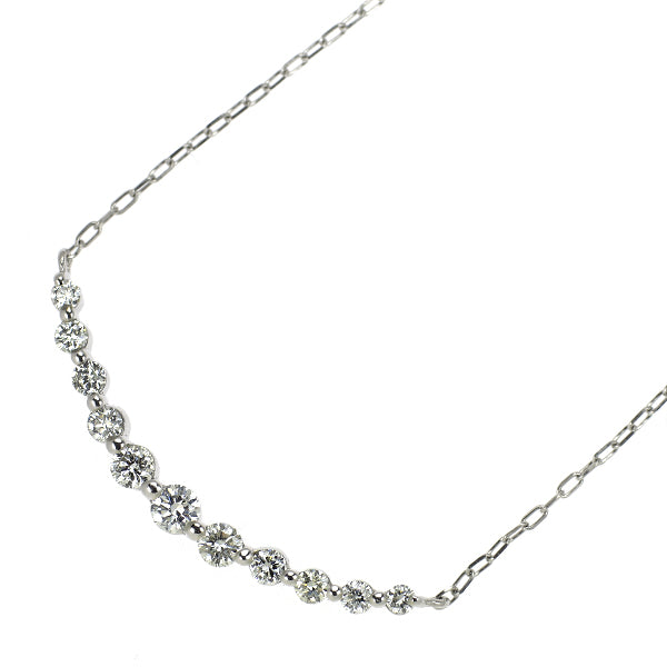 Pt900/ Pt850 ダイヤモンド ペンダントネックレス 0.30ct