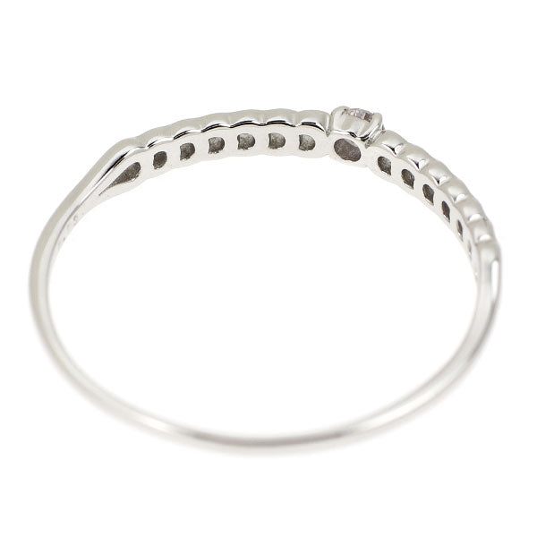 希少 Pt900 天然ピンクダイヤモンド リング 0.03ct