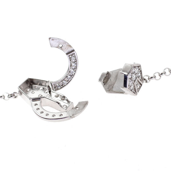 K18WG ダイヤモンド ペンダントネックレス 0.65ct