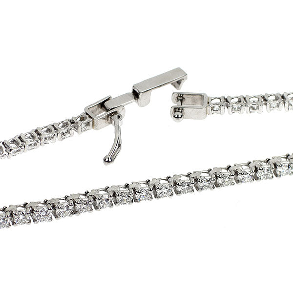 Pt850 ダイヤモンド ネックレス 9.51ct テニス