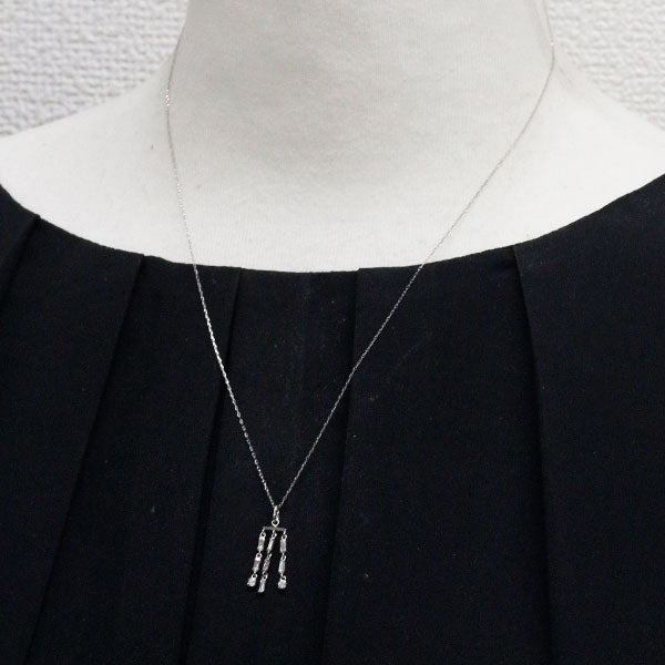 Pt900 ダイヤモンド ペンダントネックレス 0.26ct