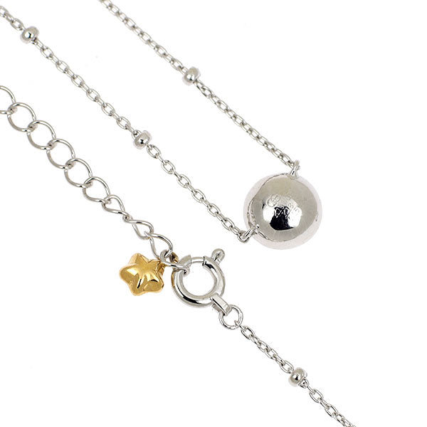 K18YG/WG OEカット ダイヤモンド ペンダントネックレス 0.15ct