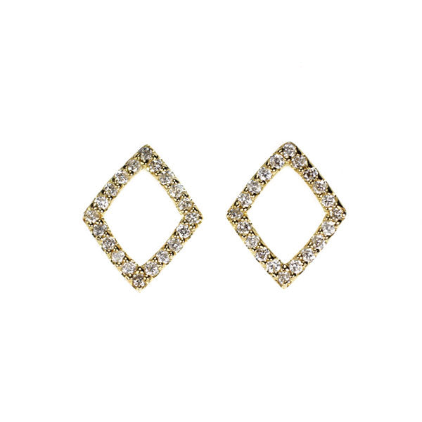 K18YG ダイヤモンド ピアス 0.20ct