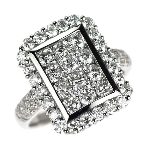 Pt900 ダイヤモンド リング 2.00ct