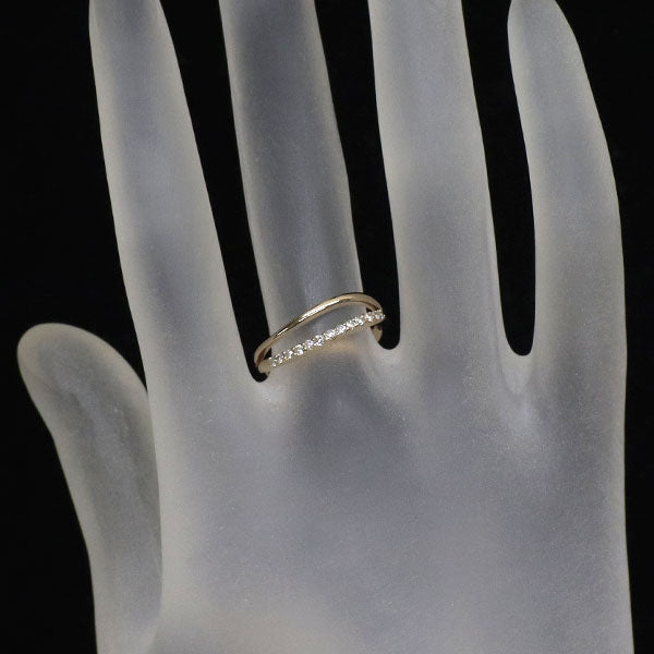 ヴァンドーム青山 K18PG ダイヤモンド リング 0.14ct