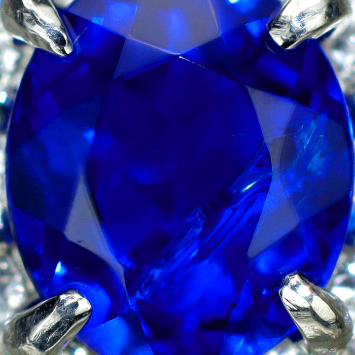 新品 Pt900 上質アウイナイト ダイヤモンド リング 0.41ct D0.56ct 希少石 レアストーン【エスコレ】