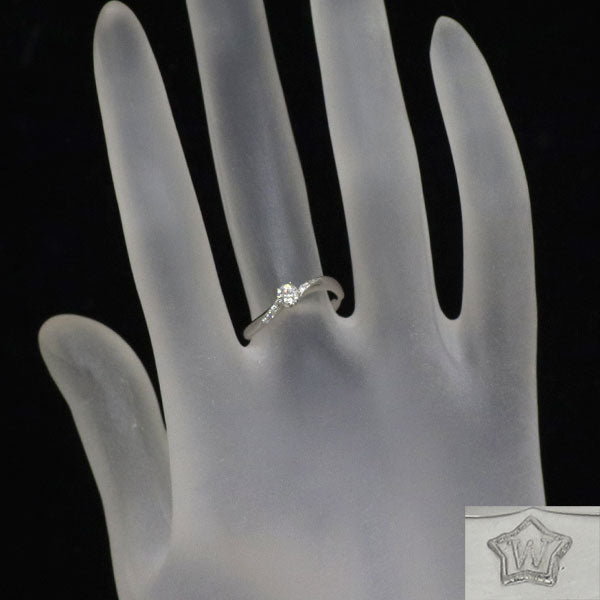 wish upon a star Pt950 ダイヤモンド リング 0.160ct E VVS1 VG/VG 0.03ct