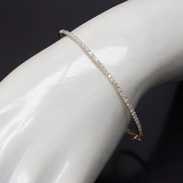K18YG ダイヤモンド バングル 1.00ct