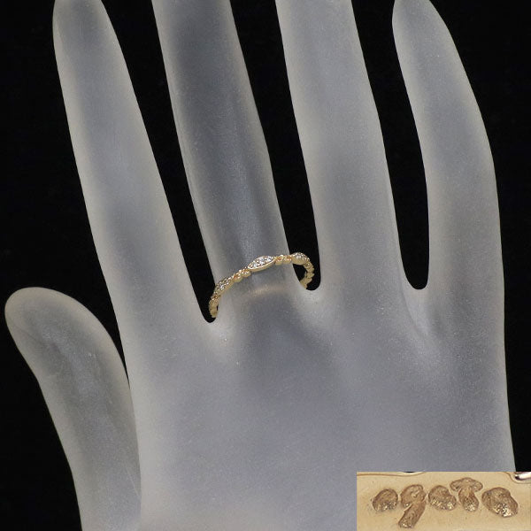 アガット/agete K10PG ダイヤモンド リング 0.06ct