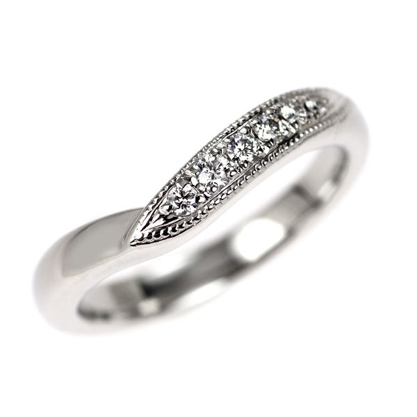 モニッケンダム Pt950 ダイヤモンド リング 0.08ct