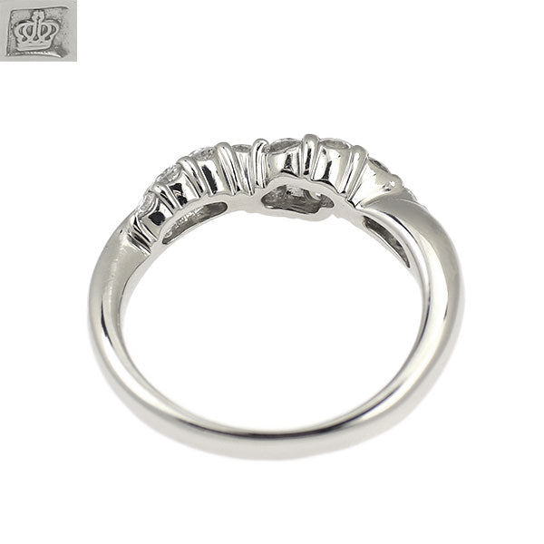 ロイヤルアッシャー Pt900 ダイヤモンド リング 0.45ct