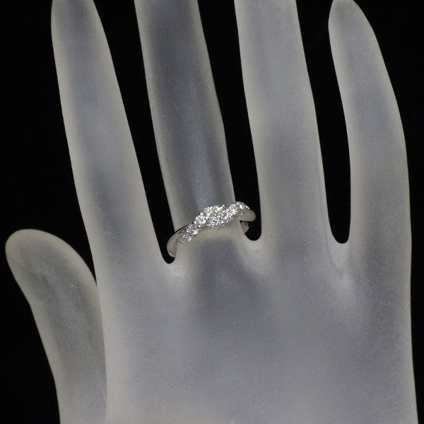 ロイヤルアッシャー Pt900 ダイヤモンド リング 0.45ct