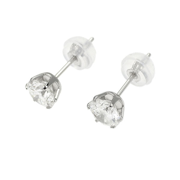 新品 Pt900 ダイヤモンド ピアス 1.059ct G/H SI2 VG/G 【エスコレ】 スタッド