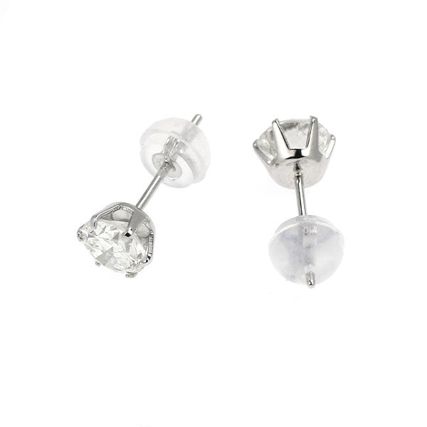 新品 Pt900 ダイヤモンド ピアス 1.060ct I SI2 G 【エスコレ】 スタッド