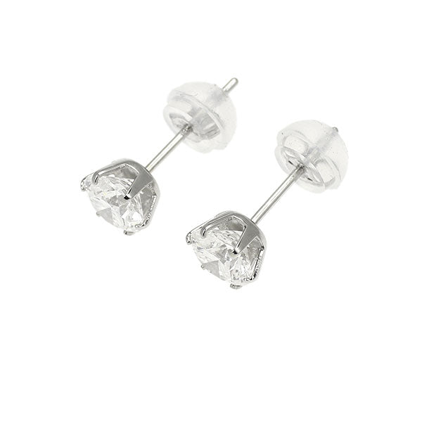 新品 Pt900 ダイヤモンド ピアス 1.075ct F SI2 G 【エスコレ】 スタッド