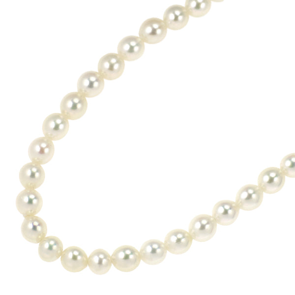 K18YG アコヤベビー 真珠 ロングネックレス 径約3.1-3.4mm