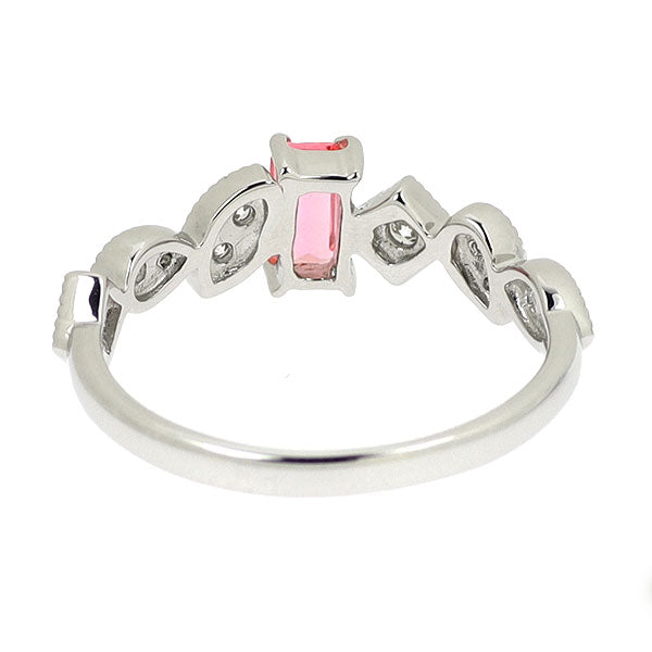 新品 希少 Pt950 ナイジェリア産ヴェイリネナイト ダイヤモンド リング 0.191ct D0.17ct 【エスコレ】