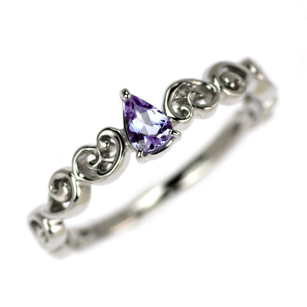 新品 Pt950 タンザナイト リング 0.11ct 【エスコレ】