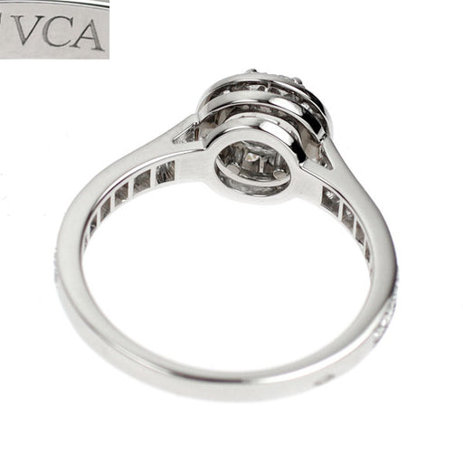ヴァンクリーフ＆アーペル Pt950 ダイヤモンド リング 0.30ct D VVS1 