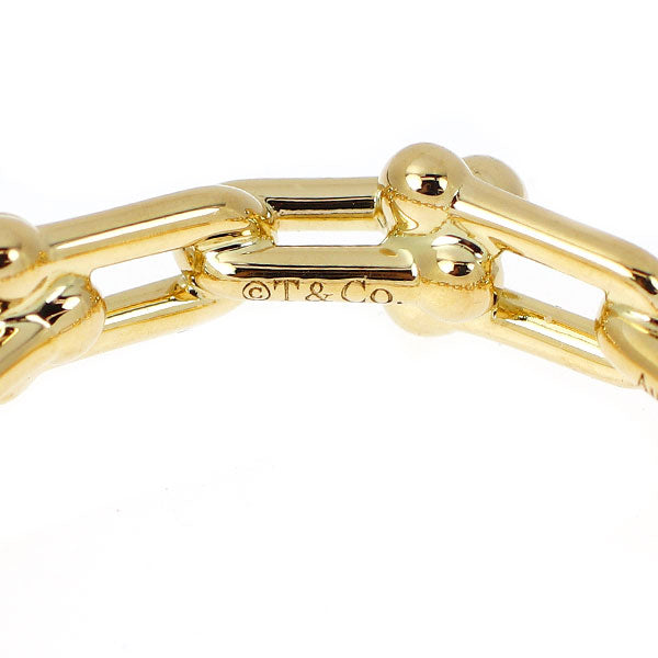 ティファニー K18YG リング ハードウェア マイクロ リンク