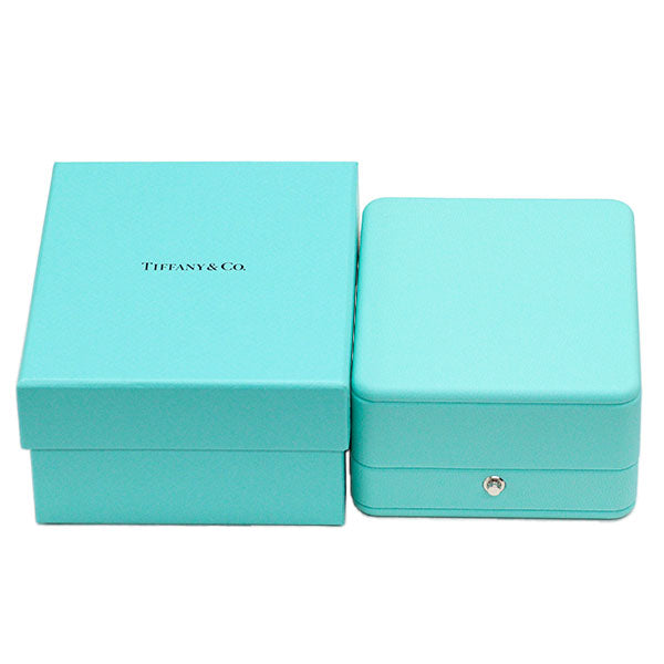 ティファニー K18WG ペンダントネックレス Tワンサークル スモール