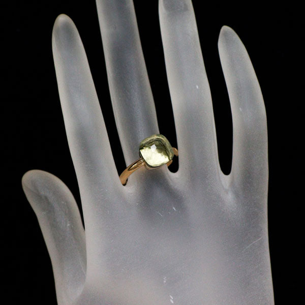 ポメラート K18P/WG プラシオライト リング ヌード クラシック 52号 《セルビー銀座店》【中古】