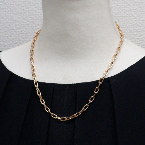 カルティエ K18PG ネックレス スパルタカス