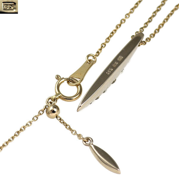 カシケイ K18BG ブラウン ダイヤモンド ペンダントネックレス 0.50ct ネイキッド