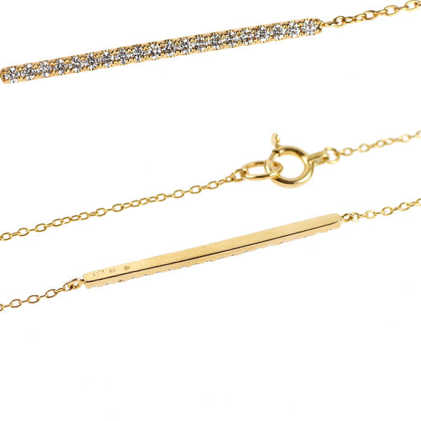 K18YG ダイヤモンド ブレスレット 0.15ct