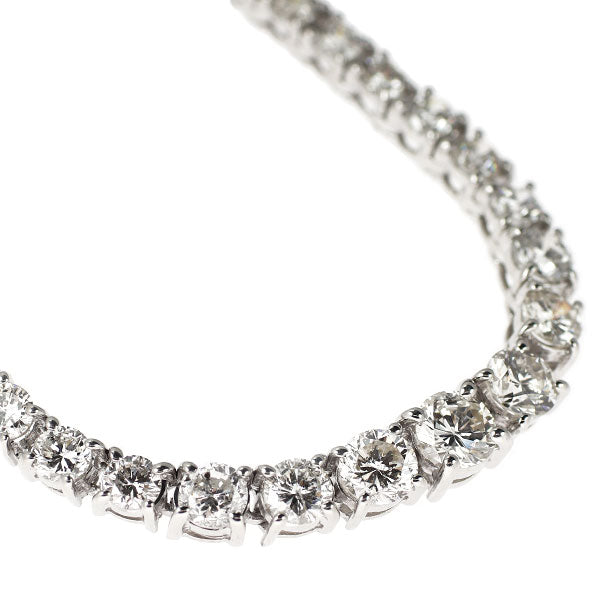 Pt900 ダイヤモンド テニス ネックレス 10.00ct — セルビーオンライン
