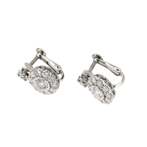 Pt900 ダイヤモンド イヤリング 1.53ct