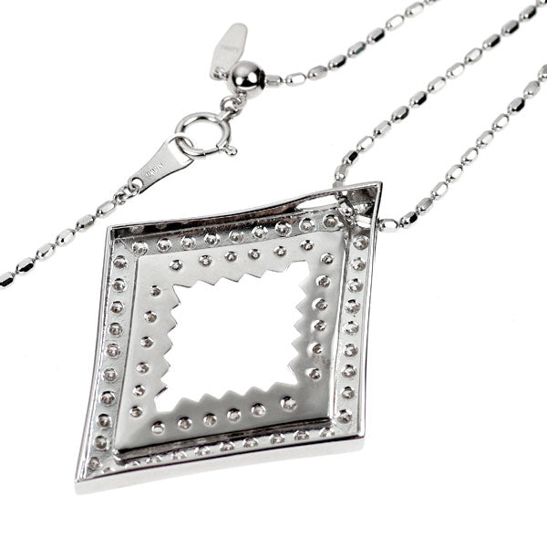 K18WG ダイヤモンド ペンダントネックレス 2.24ct