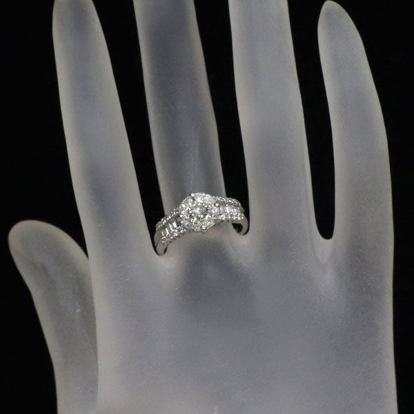 Pt900 ダイヤモンド リング 1.22ct