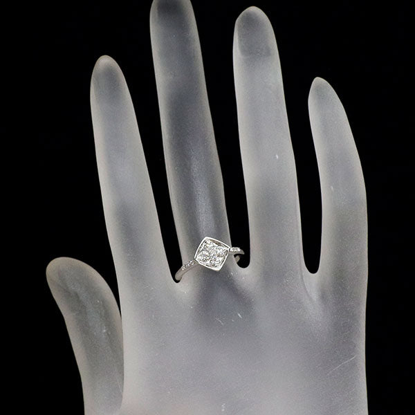 フェスタリア Pt950 ダイヤモンド リング 0.31ct