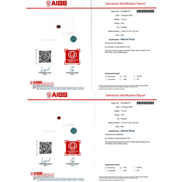 Pt900 非加熱ピジョンブラッドルビー ダイヤモンド ピアス 2.10ct D0.78ct