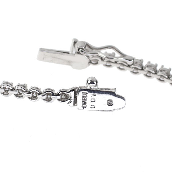 ヴァンドーム青山 K18WG ダイヤモンド テニス ブレスレット 1.00ct