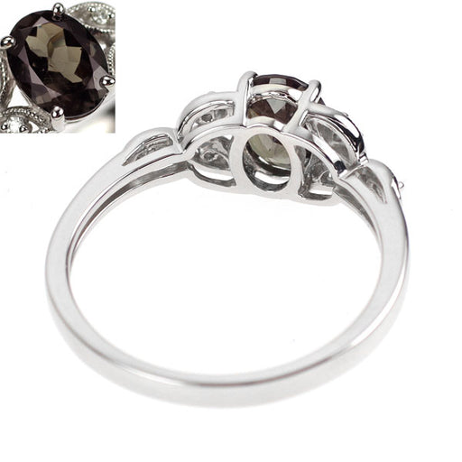 Pt950 カラーチェンジガーネット ダイヤモンド リング 1.51ct D0.05ct