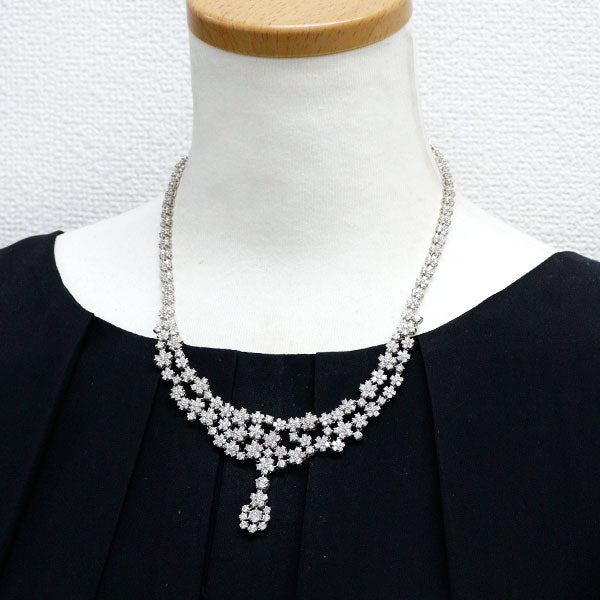 Pt950 H&C ダイヤモンド ネックレス 21.07ct