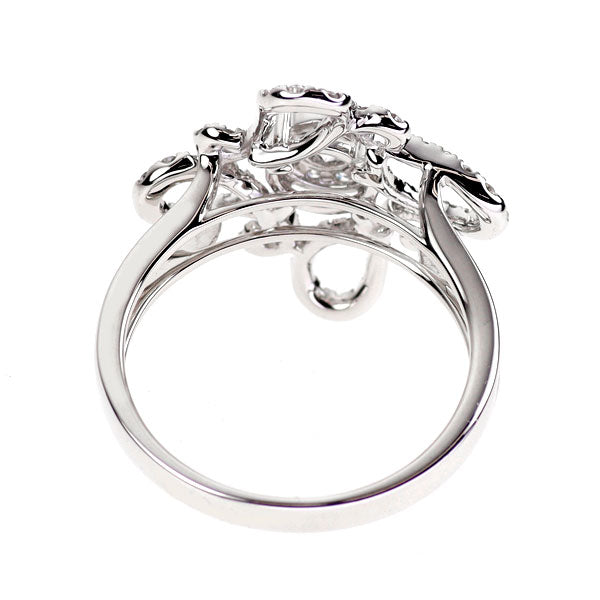 K18WG ダイヤモンド リング 0.60ct