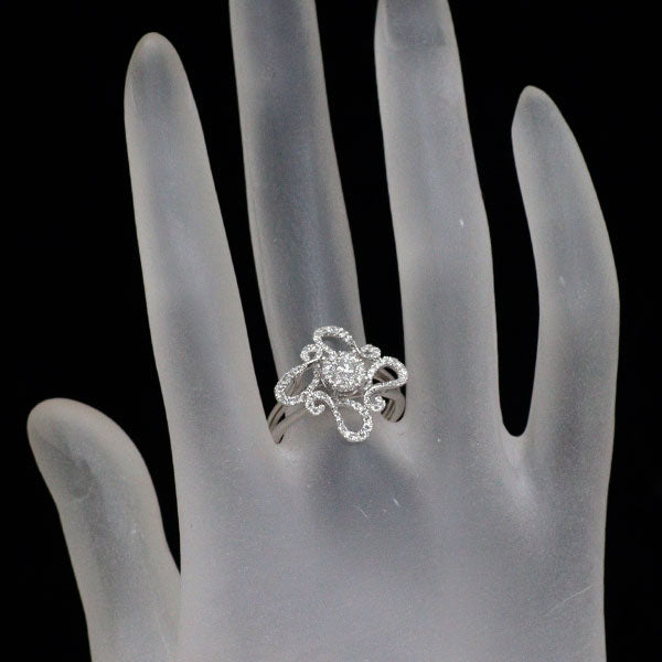 K18WG ダイヤモンド リング 0.60ct