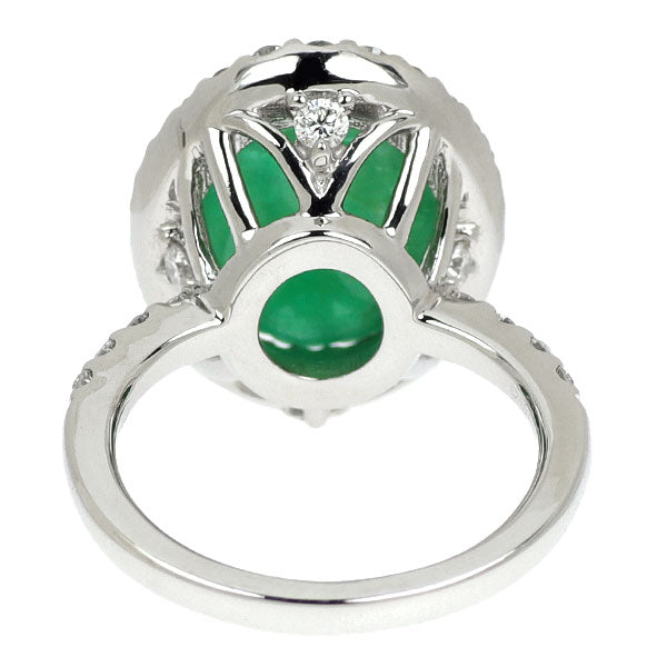 Pt900 エメラルド ダイヤモンド リング 4.737ct D0.65ct — セルビー