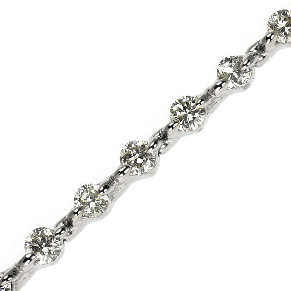 Pt850 ダイヤモンド テニス ブレスレット 1.00ct