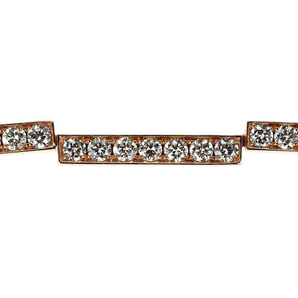 K18PG ダイヤモンド ネックレス 10.00ct